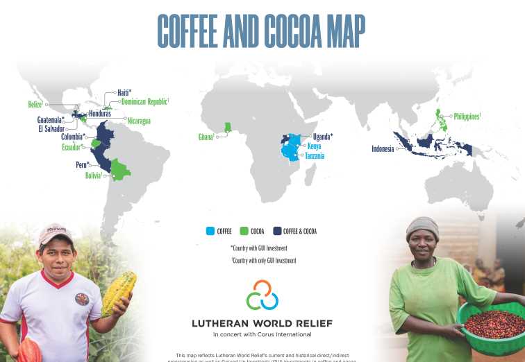 Coffee & Cocoa Map
