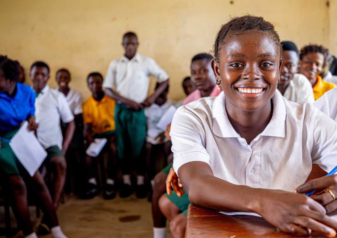How many girls aren’t in school? And why? 