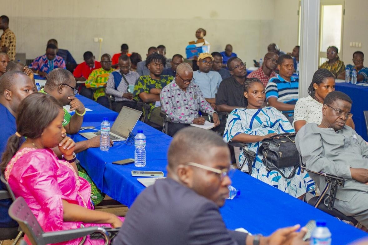 Key stakeholders in Togo’s agriculture sectors participated in roundtable discussions chaired by experts from the ministries in charge of agriculture and trade, local partner NGOs and members of the Ecole Supérieure d'Agronomie.