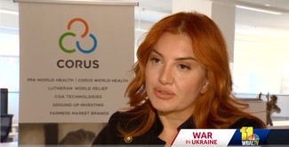 Demuria on WBal TV: Lutheran World Relief Provides Humanitarian Aid to Ukrainians Throughout War