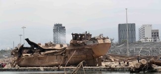 Once feared lost, containers of humanitarian aid found amidst Beirut port's rubble